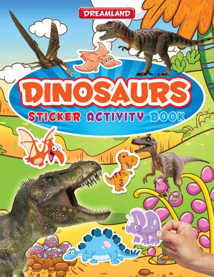 Dreamland Sticker Activity Book - Dinosaurs - Distacart