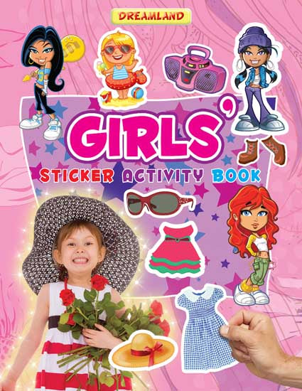 Dreamland Sticker Activity Book - Girls - Distacart