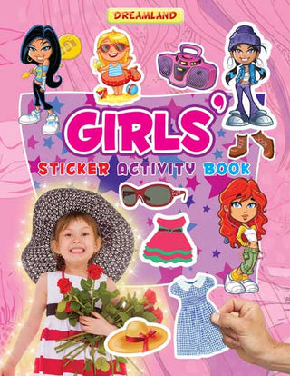Dreamland Sticker Activity Book - Girls - Distacart