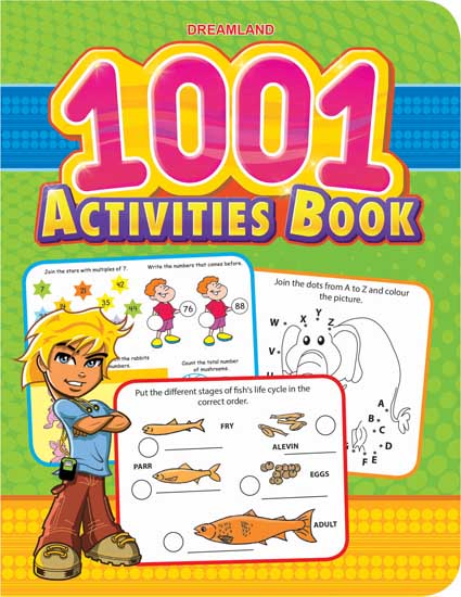 Dreamland 1001 Activities Book - Distacart