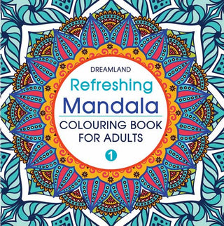 Dreamland Refreshing Mandala- Colouring Book for Adults Book 1 - Distacart