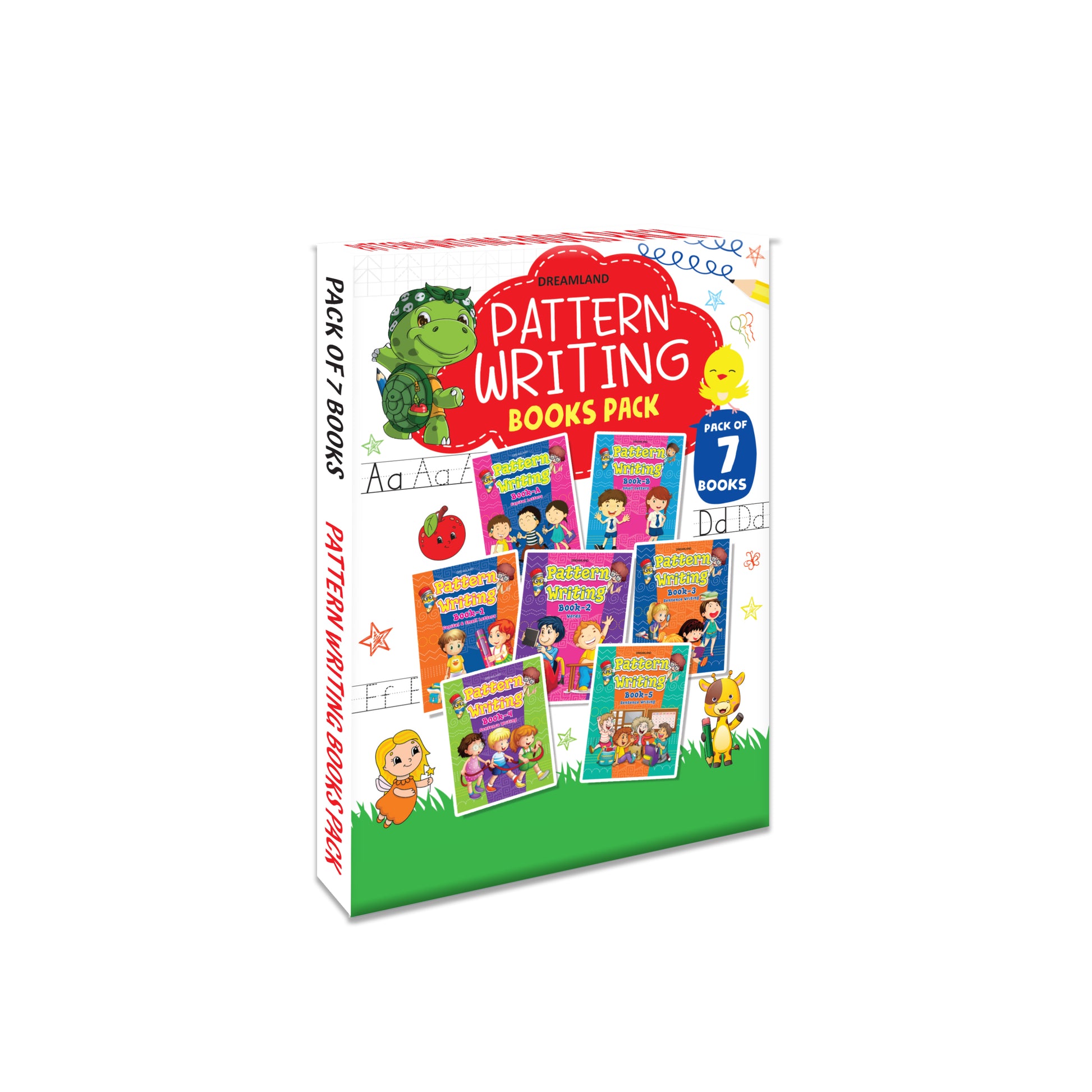 Dreamland Pattern Writing Books- Pack (7 Titles) - Distacart