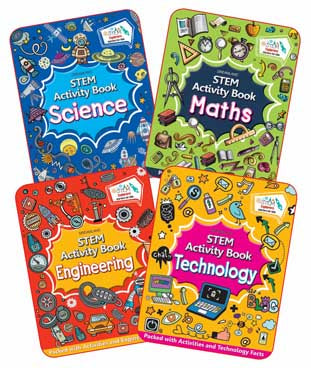 Dreamland STEM Activity Books Pack (A set of 4 Books) - Distacart