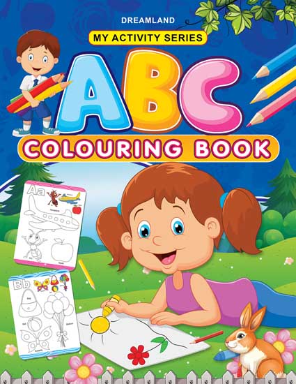Dreamland My Activity- ABC Colouring Book - Distacart