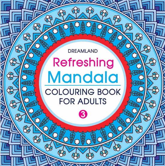 Dreamland Refreshing Mandala - Colouring Book for Adults Book 3 - Distacart