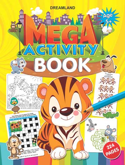 Dreamland Mega Activity Book - Distacart