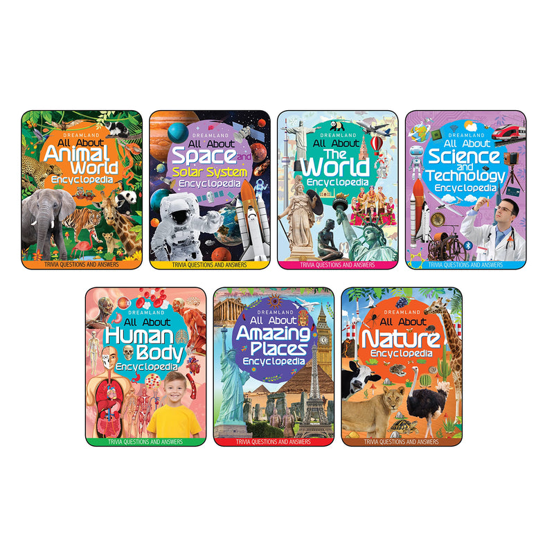 Dreamland Children Encyclopedia Books Pack for Age 5 - 15 Years - Distacart