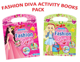 Dreamland Fashion Diva Activity Pack (2 Titles) - Distacart