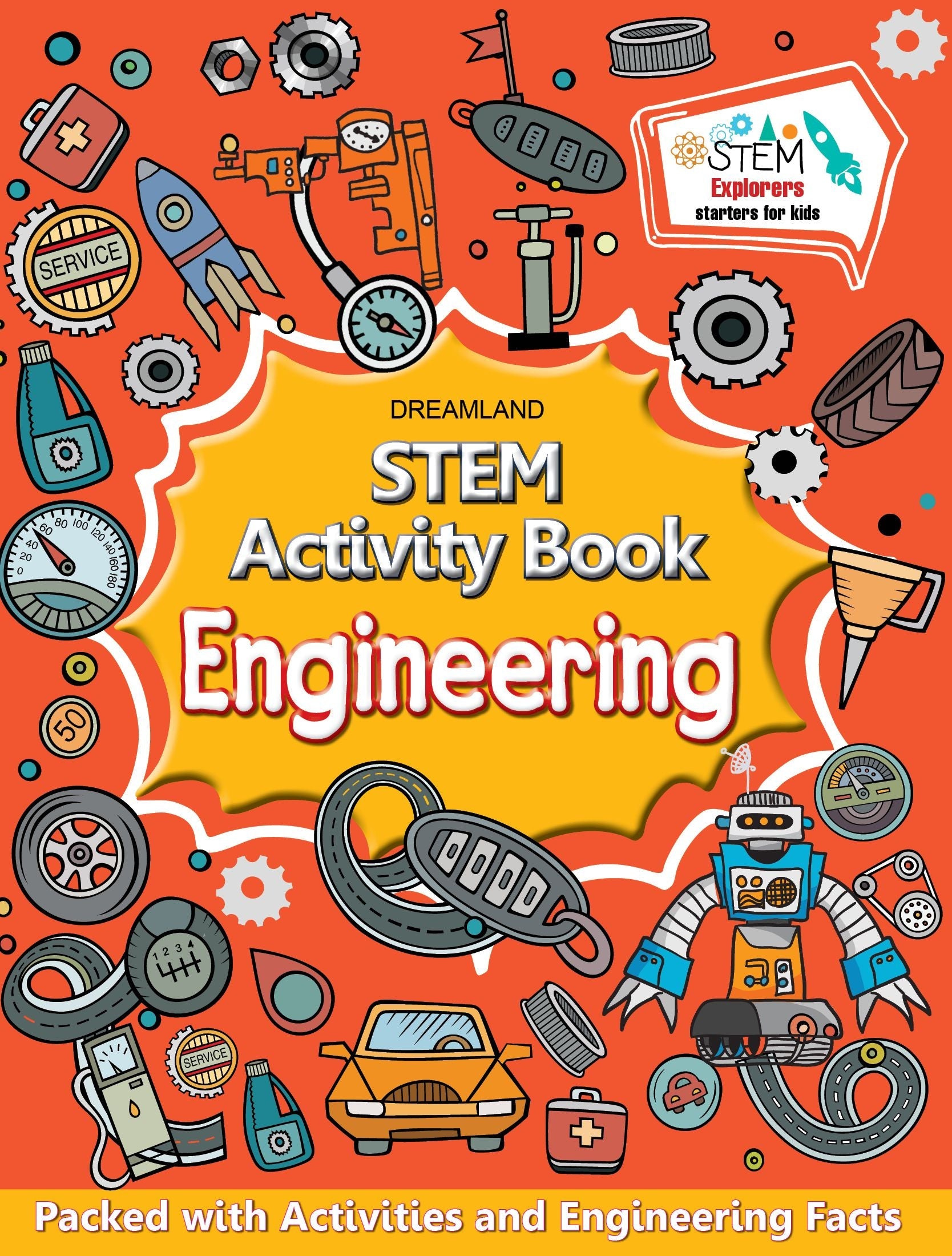 Dreamland STEM Activity Book - Engineering - Distacart