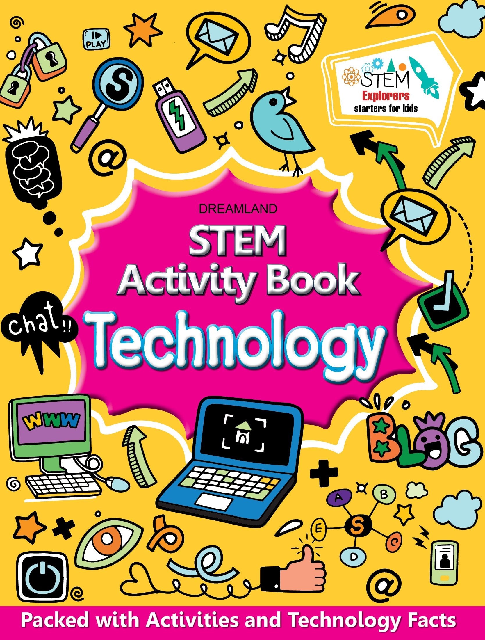 Dreamland STEM Activity Book - Technology - Distacart