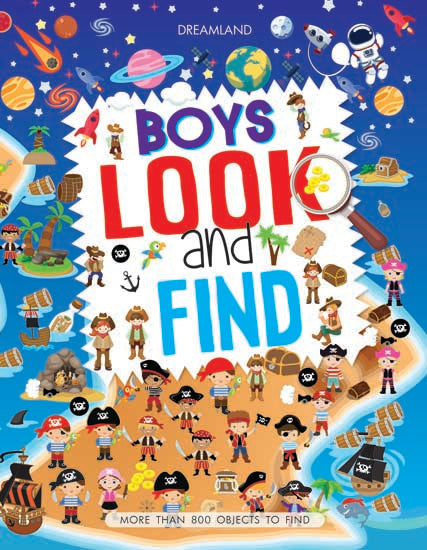 Dreamland Look and Find - Boys - Distacart