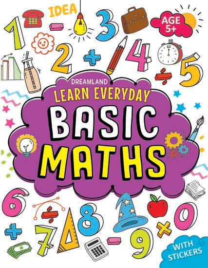Dreamland Learn Everyday Basic Maths - Age 5+ - Distacart