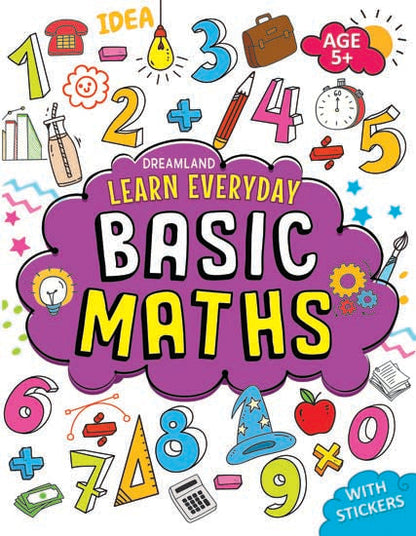 Dreamland Learn Everyday Basic Maths - Age 5+ - Distacart