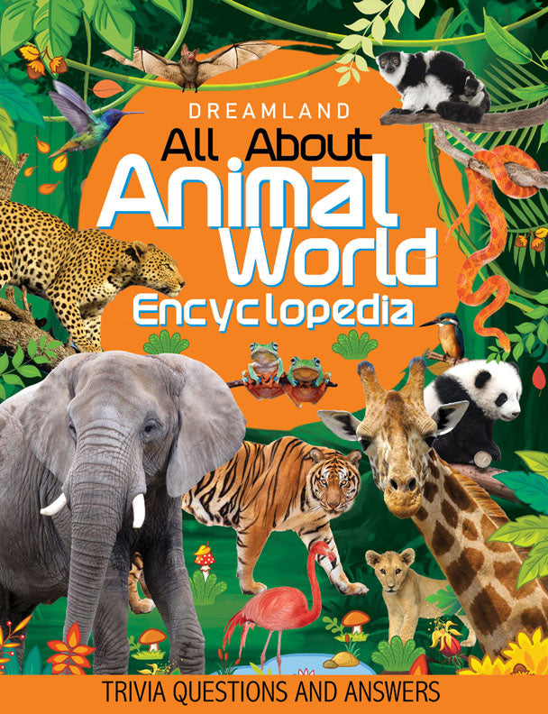 Dreamland Animal World Children Encyclopedia for Age 5 - 15 Years- All About Trivia Questions and Answers - Distacart