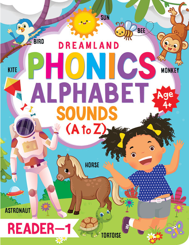 Dreamland Phonics Reader -1 (Alphabet Sounds, A to Z) Age 4+ - Distacart