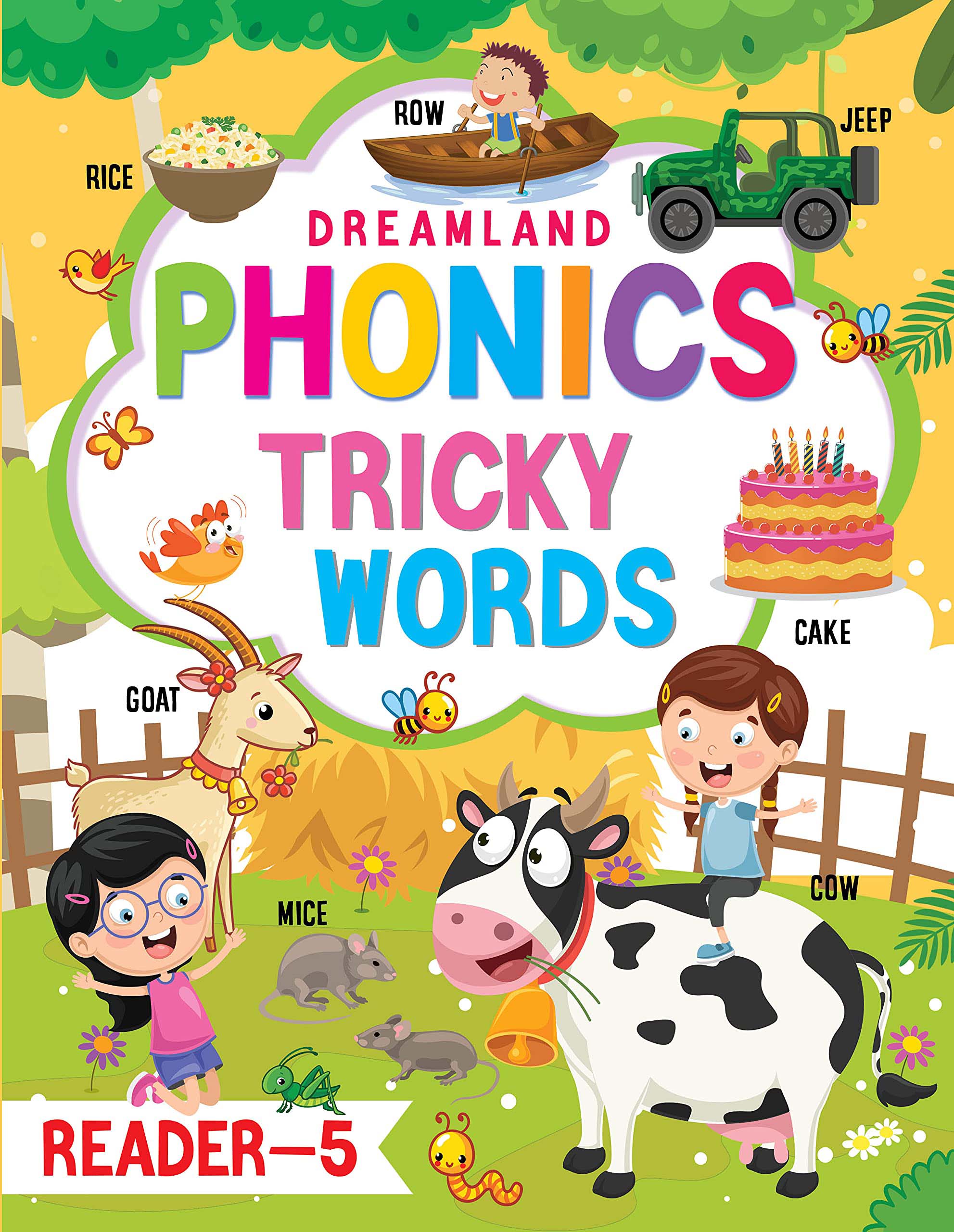 Dreamland Phonics Reader - 5 (Tricky Words) Age 8+ - Distacart