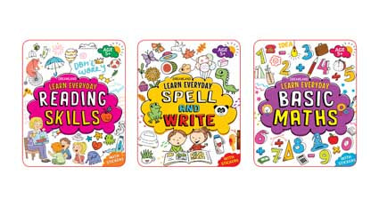 Dreamland Learn Everyday 3 Books Pack for Children Age 5+ - Distacart
