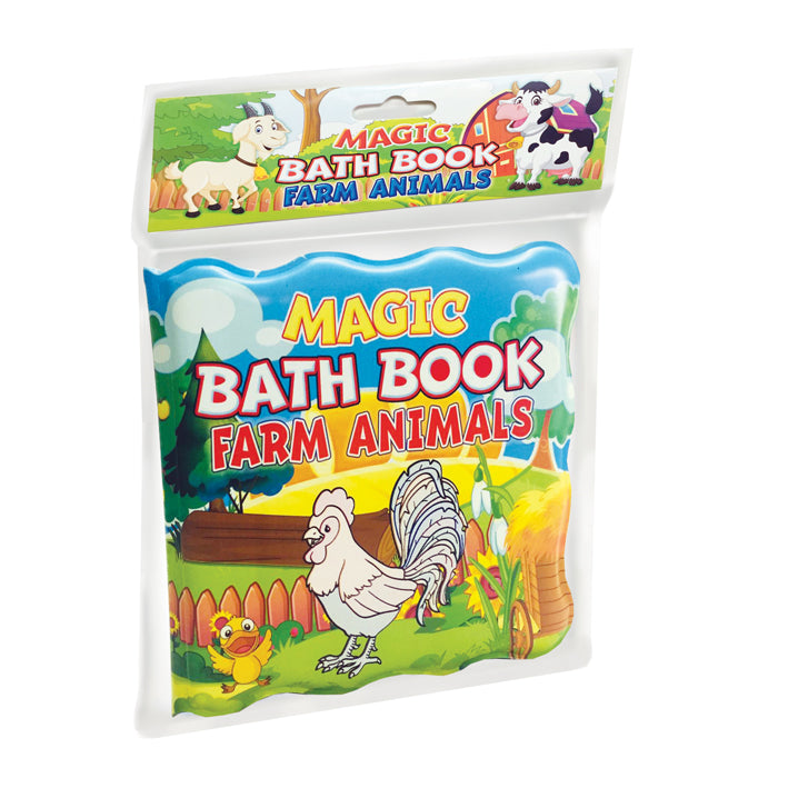 Dreamland Magic Bath Book - Farm Animals - Distacart
