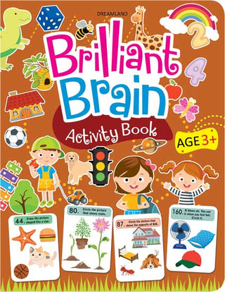 Dreamland Brilliant Brain Activity Book 3+ - Distacart