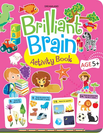 Dreamland Brilliant Brain Activity Book 5+ - Distacart