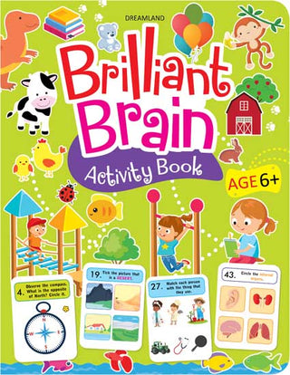 Dreamland Brilliant Brain Activity Book 6+ - Distacart