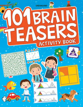 Dreamland 101 Brain Teasers Activity Book - Distacart