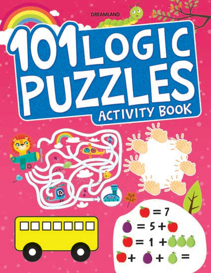 Dreamland 101 Logic Puzzles Activity Book - Distacart
