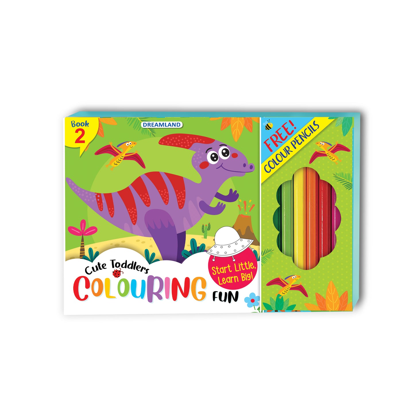 Dreamland Publications Cute Toddlers Colouring Fun Book 2 for Kids - Distacart