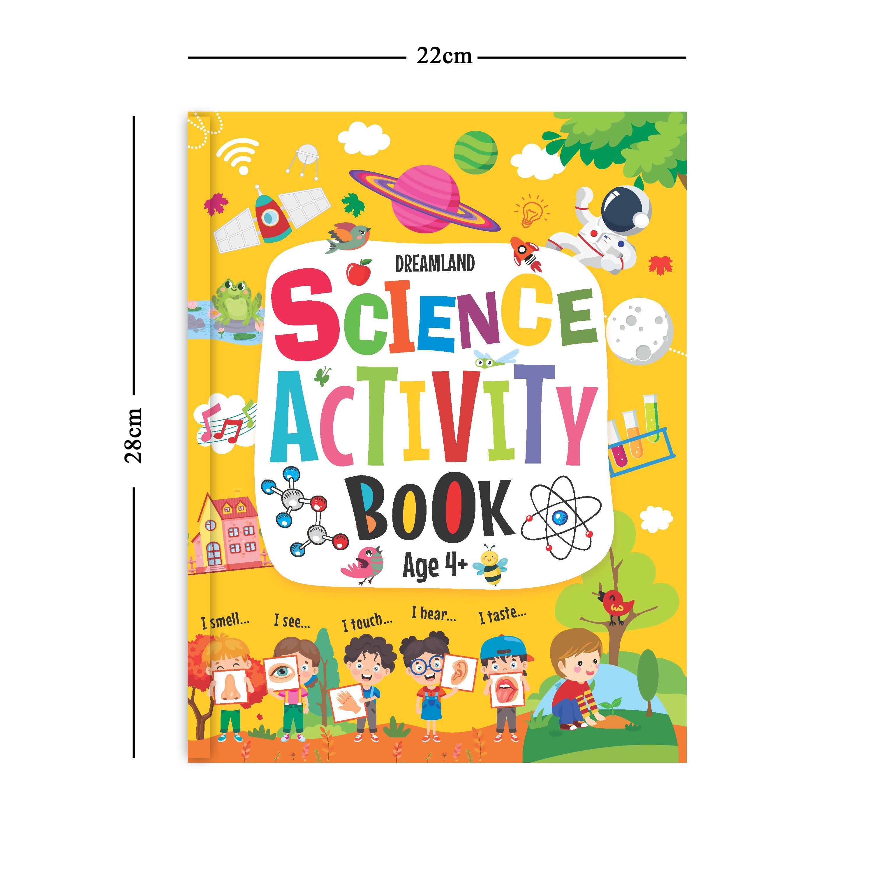 Dreamland Publications Science Activity Book Age 4+ : Children's Interactive & Activity Book - Distacart