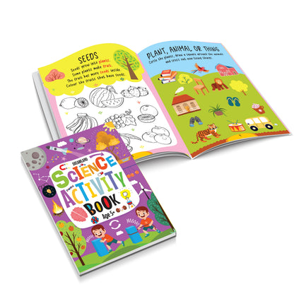 Dreamland Publications Science Activity Book Age 5+ : Children's Interactive & Activity Book - Distacart