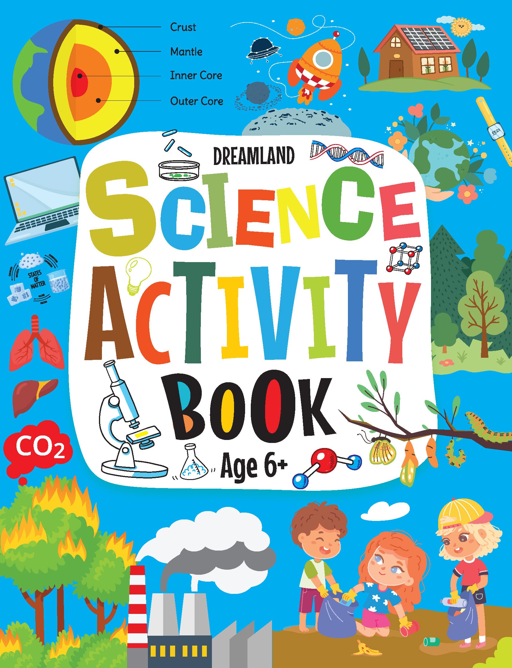 Dreamland Publications Science Activity Book Age 6+ : Children's Interactive & Activity Book - Distacart