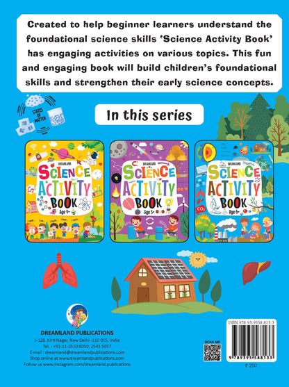 Dreamland Publications Science Activity Book Age 6+ : Children's Interactive & Activity Book - Distacart