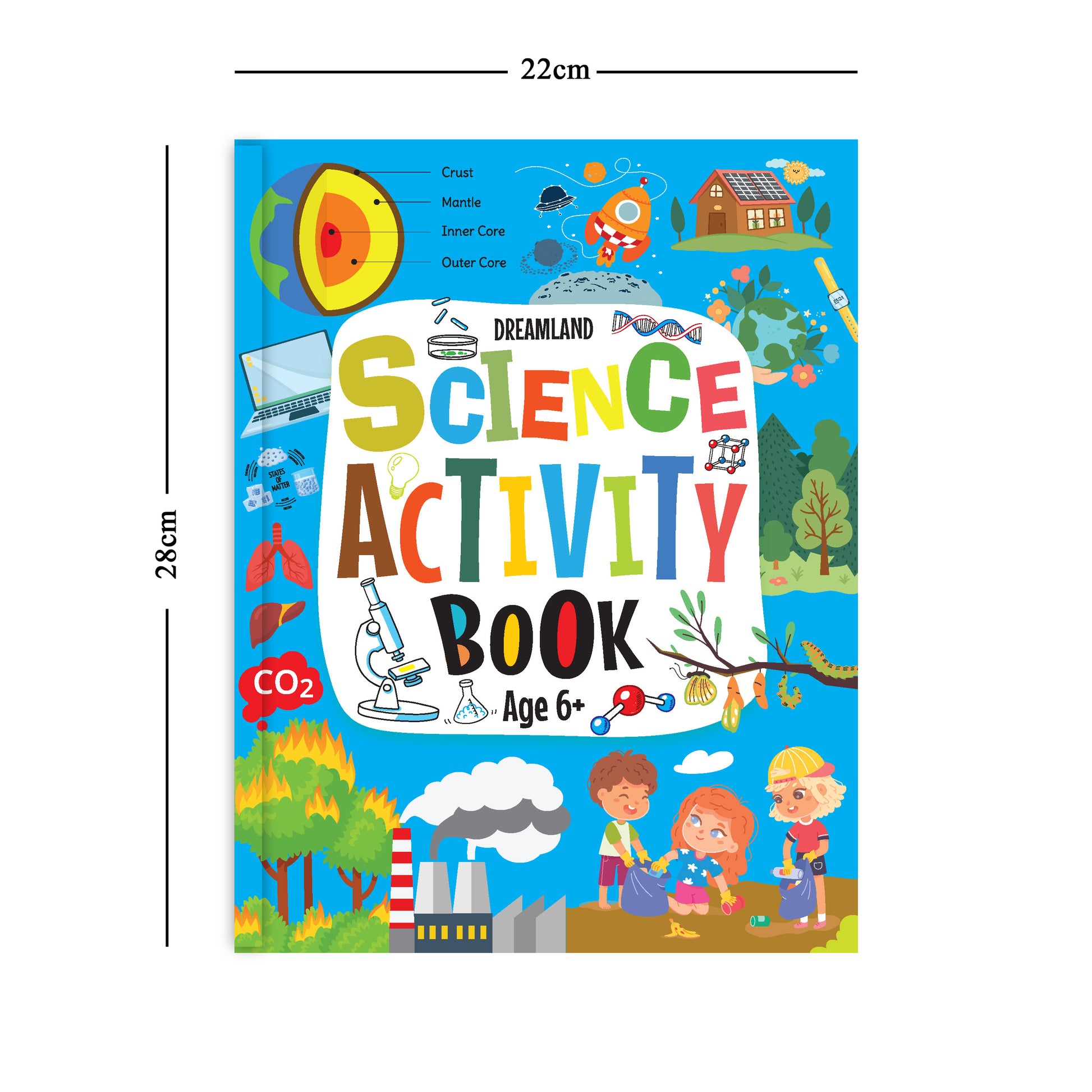Dreamland Publications Science Activity Book Age 6+ : Children's Interactive & Activity Book - Distacart