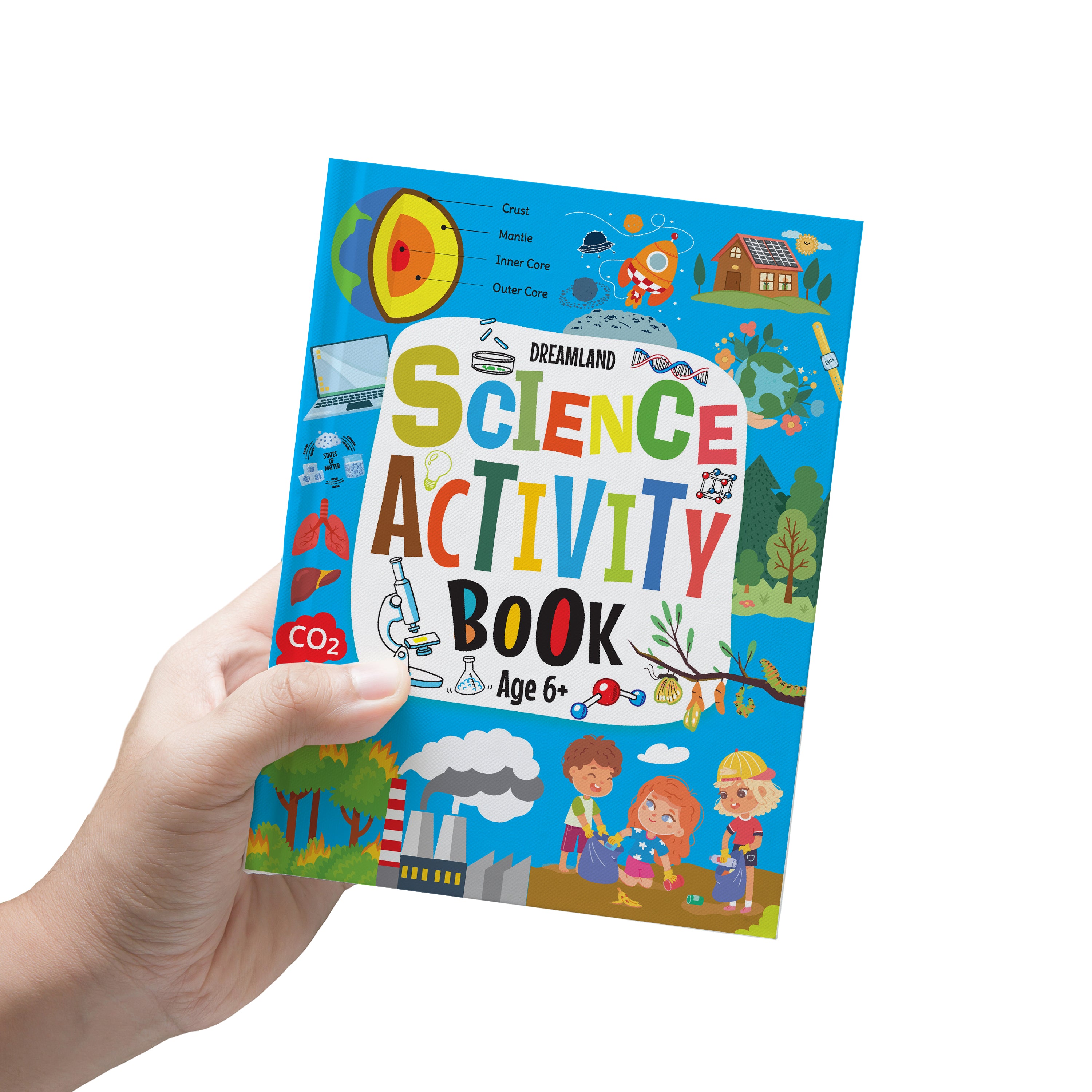Dreamland Publications Science Activity Book Age 6+ : Children's Interactive & Activity Book - Distacart