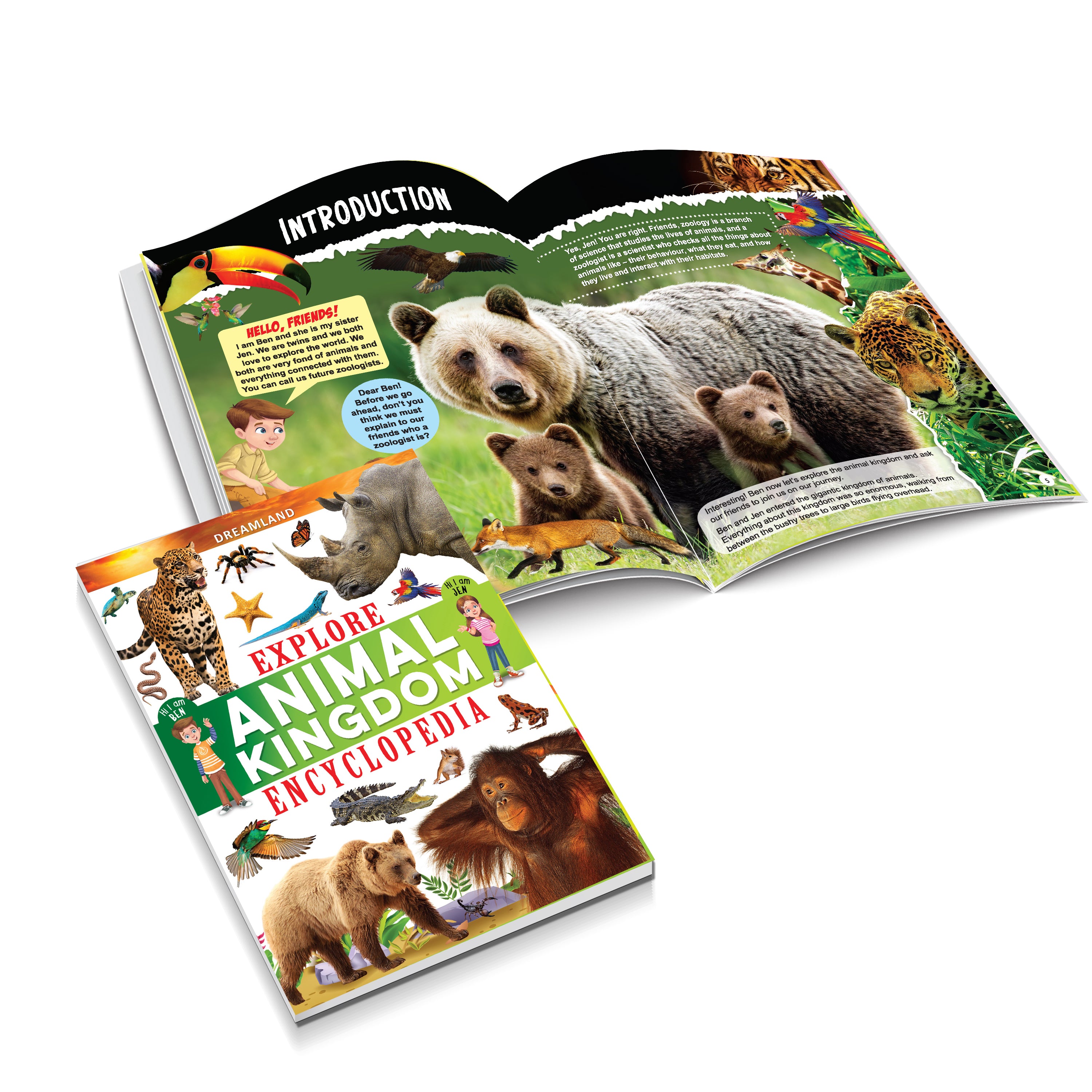Dreamland Publications Explore Animal Kingdom Encyclopedia : Children's Reference Book - Distacart