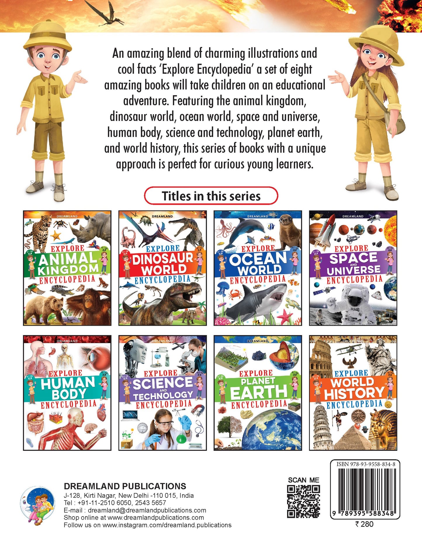Dreamland Publications Explore Dinosaur World Encyclopedia : Children's Reference Book by - Distacart