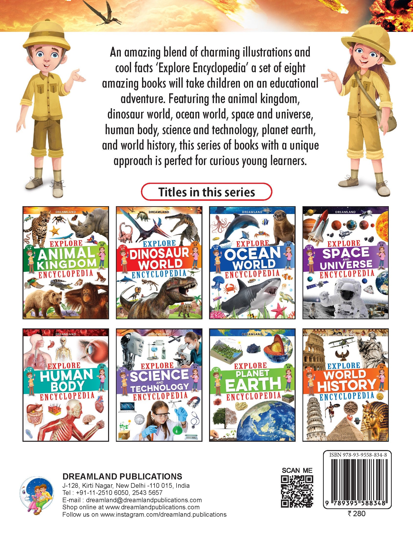 Dreamland Publications Explore Dinosaur World Encyclopedia : Children's Reference Book by - Distacart