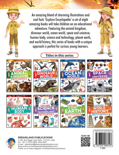 Dreamland Publications Explore Dinosaur World Encyclopedia : Children's Reference Book by - Distacart