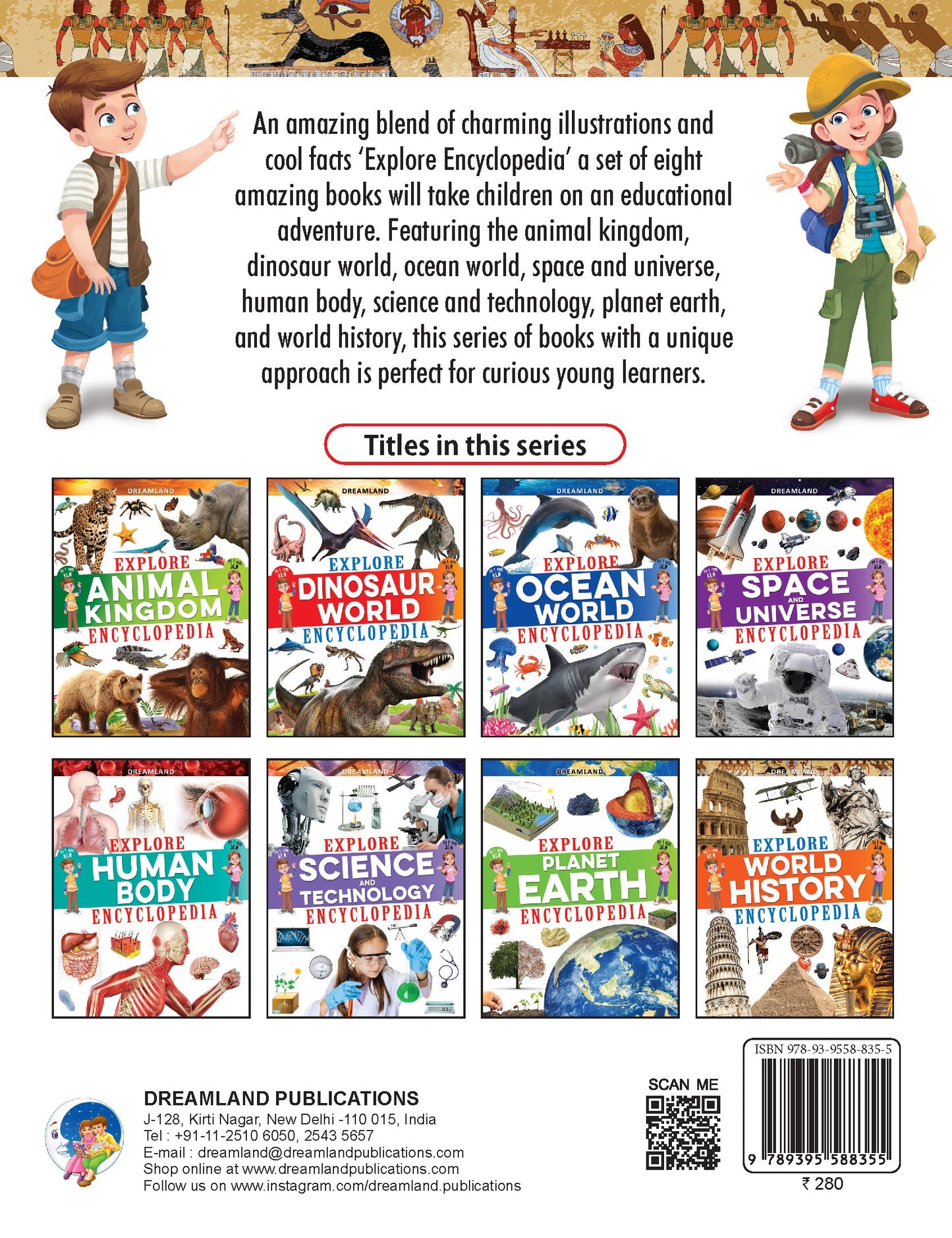 Dreamland Publications Explore World History Encyclopedia : Children's Reference Book - Distacart