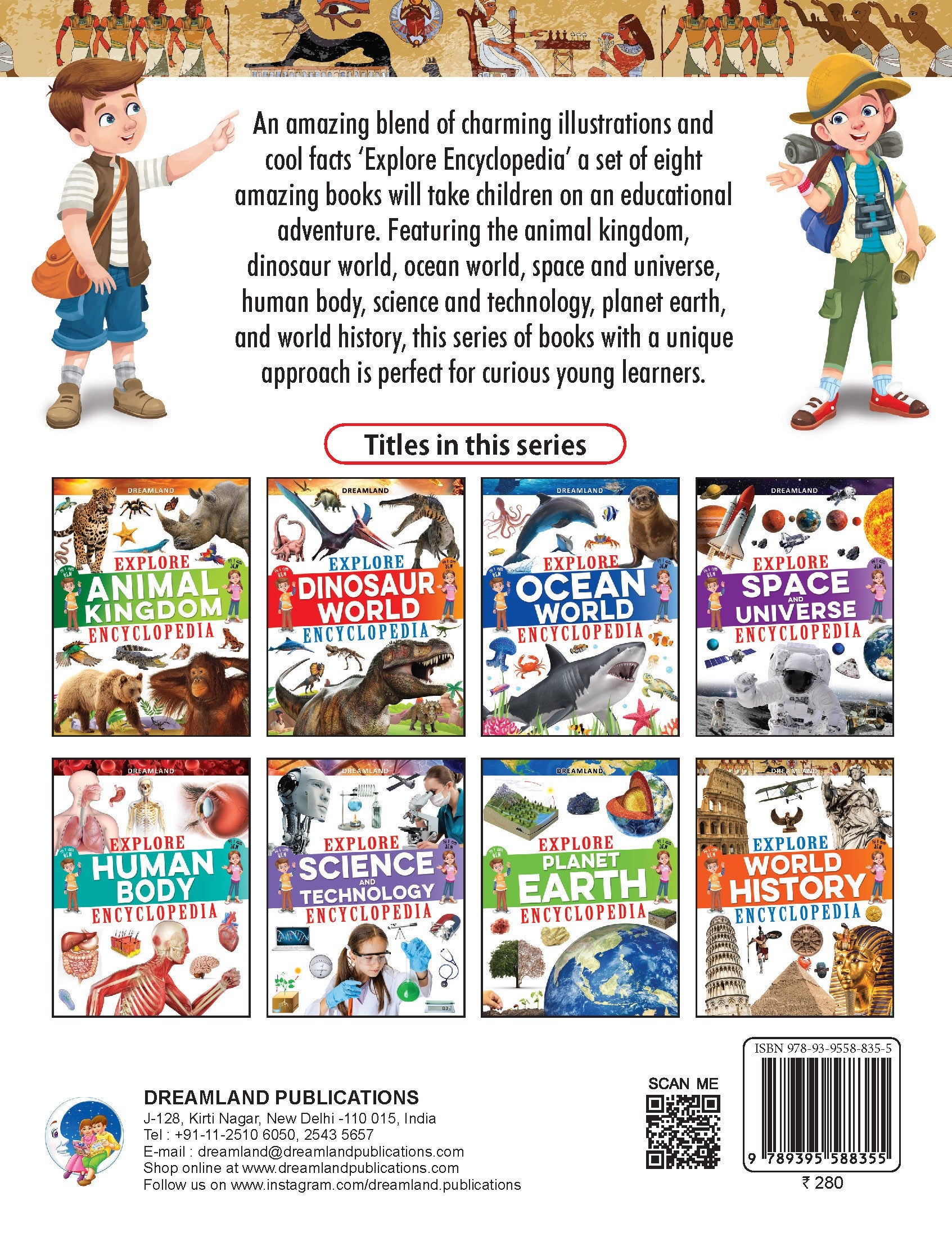 Dreamland Publications Explore World History Encyclopedia : Children's Reference Book - Distacart