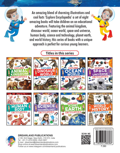 Dreamland Publications Explore Ocean World Encyclopedia : Children's Reference Book - Distacart