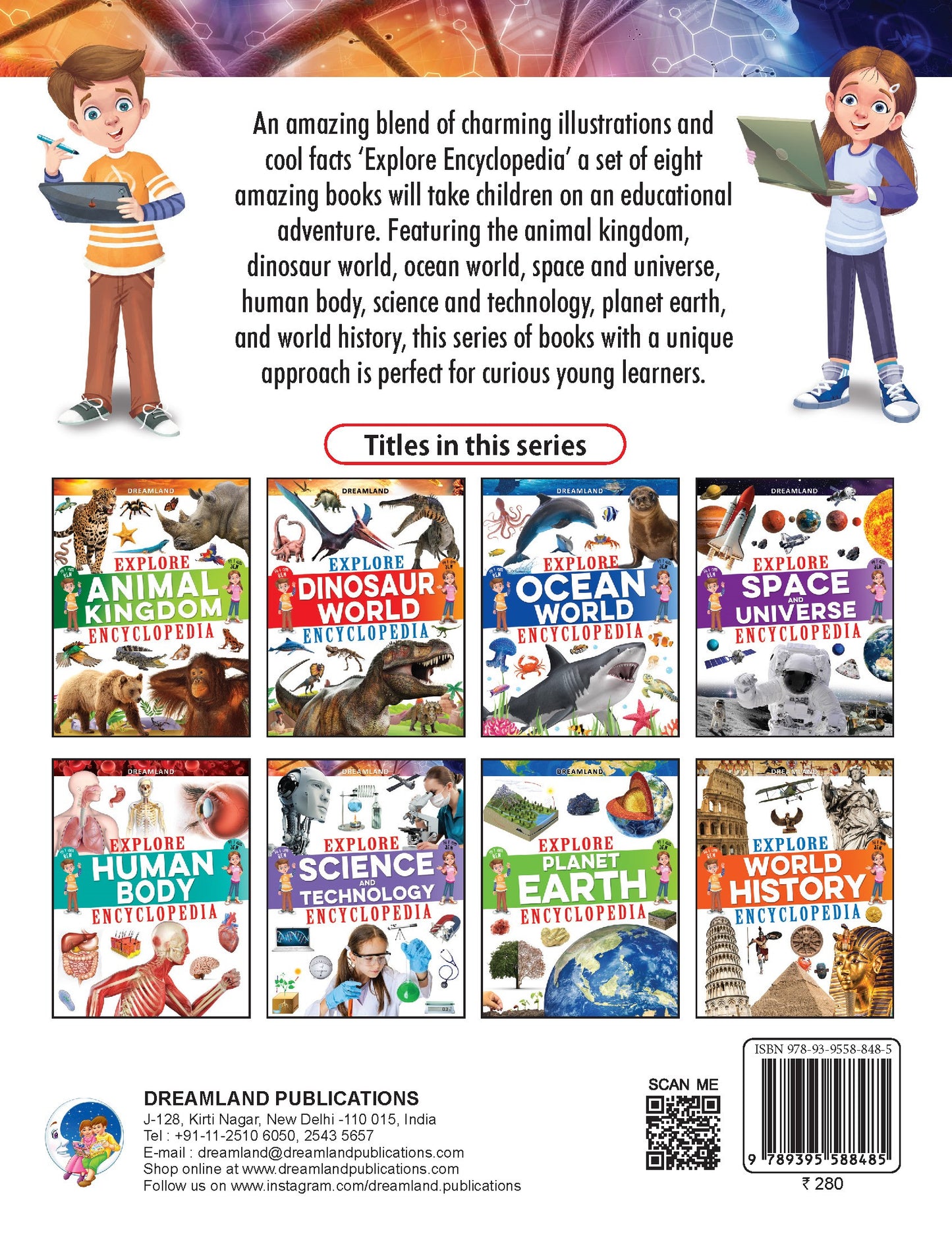 Dreamland Publications Explore Science and Technology Encyclopedia : Children's Reference Book - Distacart