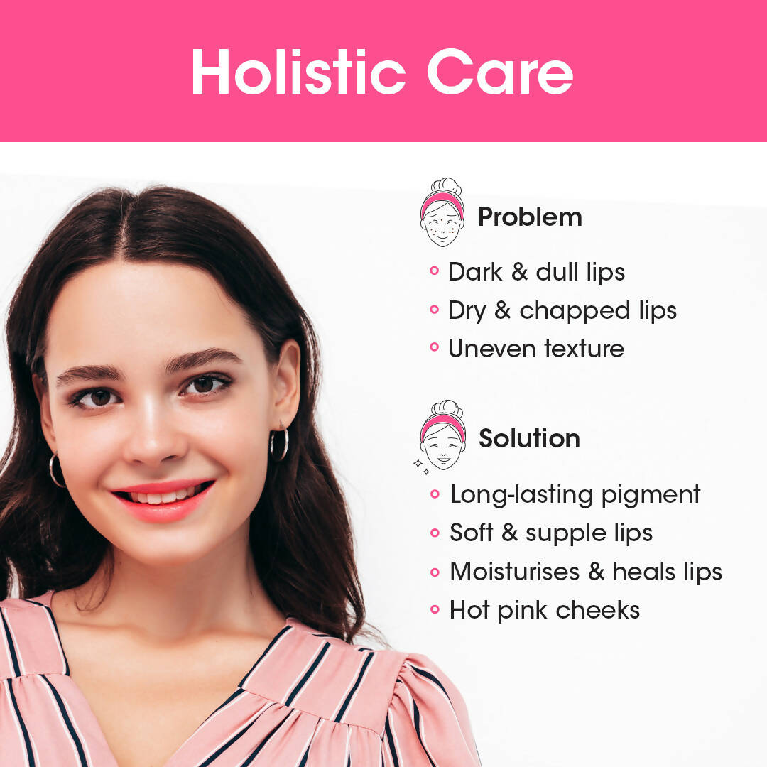 TAC - The Ayurveda Co. Hot Pink Lip, Cheek & Eye Tint - Distacart