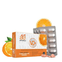 Thumbnail for Ae Naturals VC+ Vitamin C Chewable Tablets With Zinc