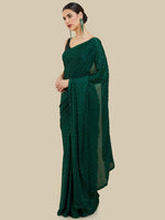 Thumbnail for Soch Embellished Beads and Stones Silk Blend Saree - Distacart