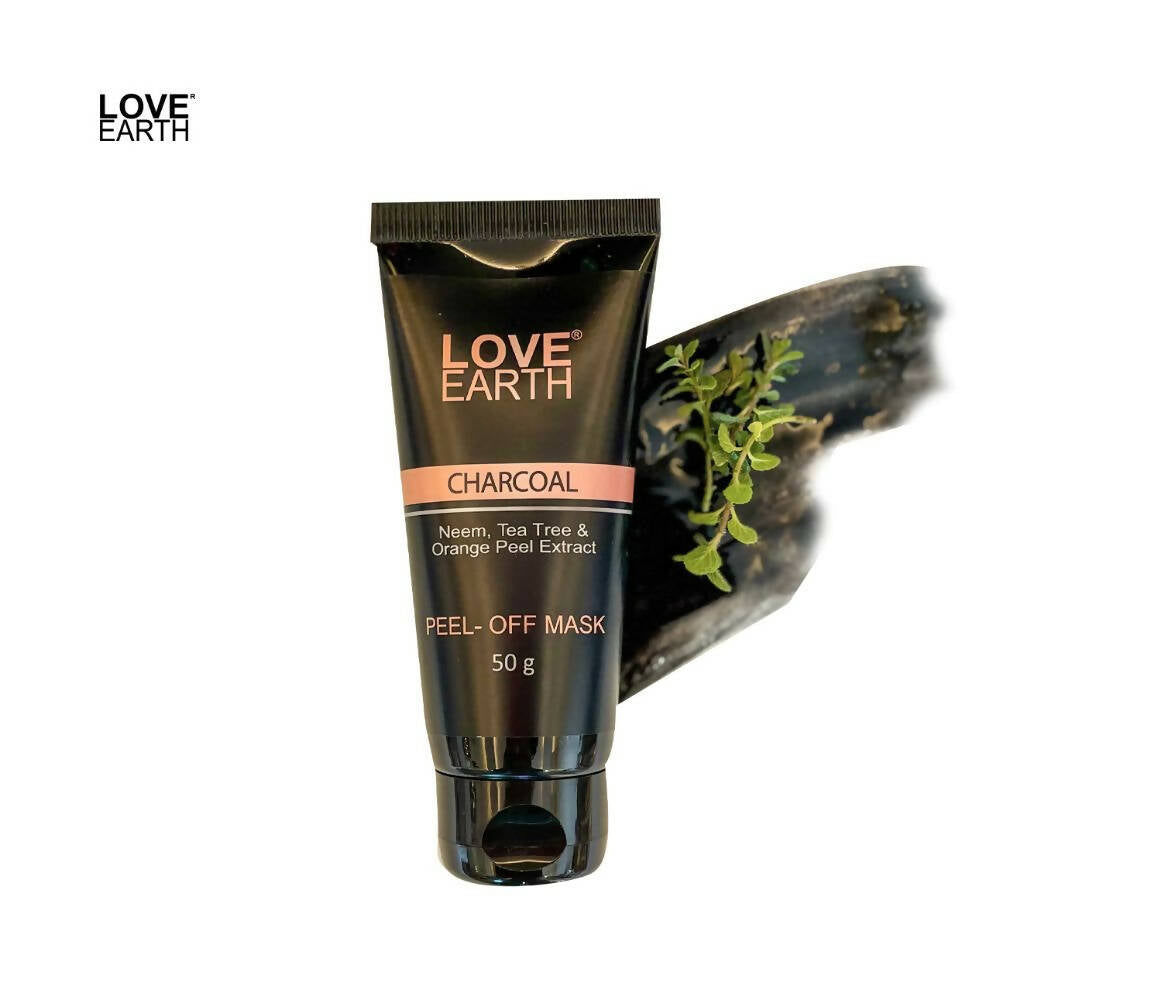 Love Earth Charcoal Peel-Off Mask - Distacart