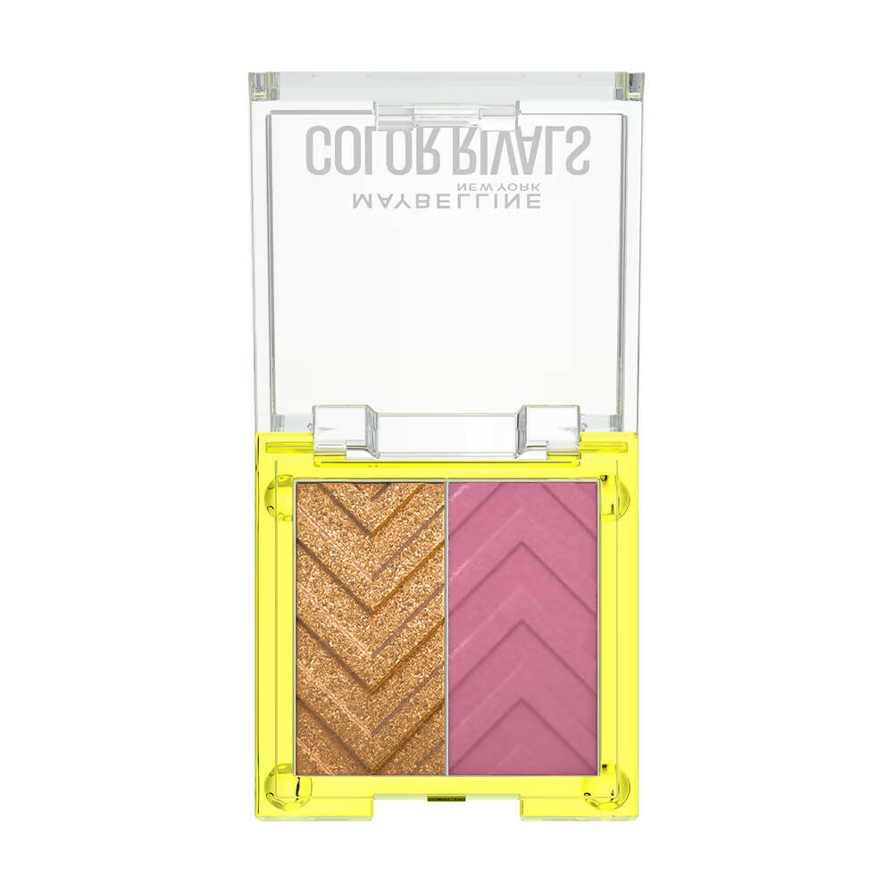 Maybelline New York Color Rivals Longwear Eyeshadow Duo - Assertive X Coy - Distacart