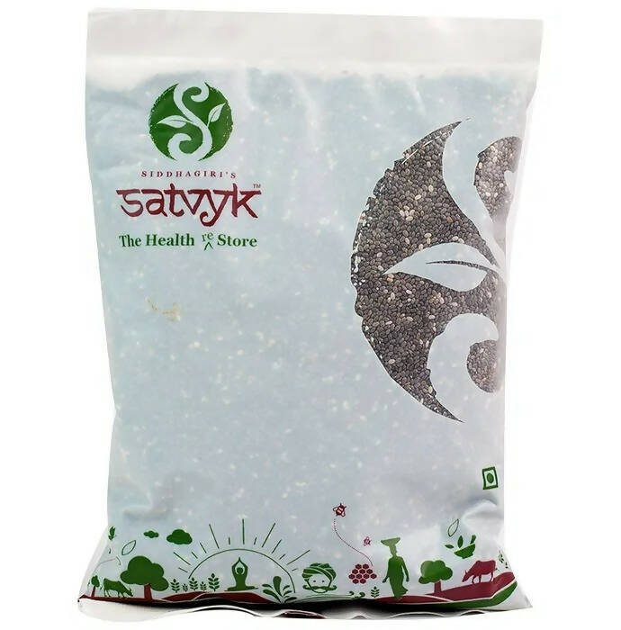 Siddhagiri's Satvyk Black Chia Seeds - Distacart