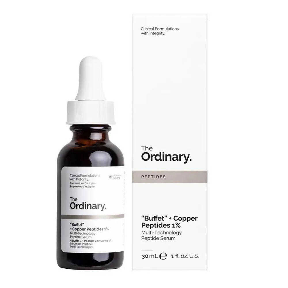 The Ordinary Buffet + Copper Peptides 1% Serum - Distacart