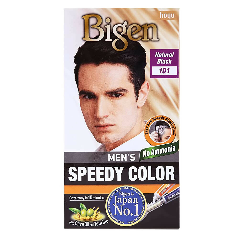 Bigen Men'S Speedy Color- Natural Black-101 - Distacart